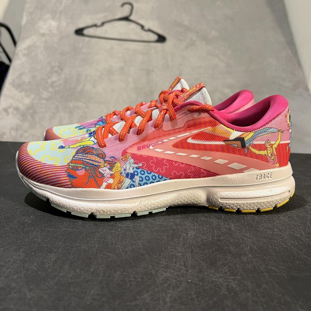 Brooks x Adam Dalton Blake Trace 3 Shoes Mens 9.5 Pride Running Sneaker Athletic - Picture 3 of 10